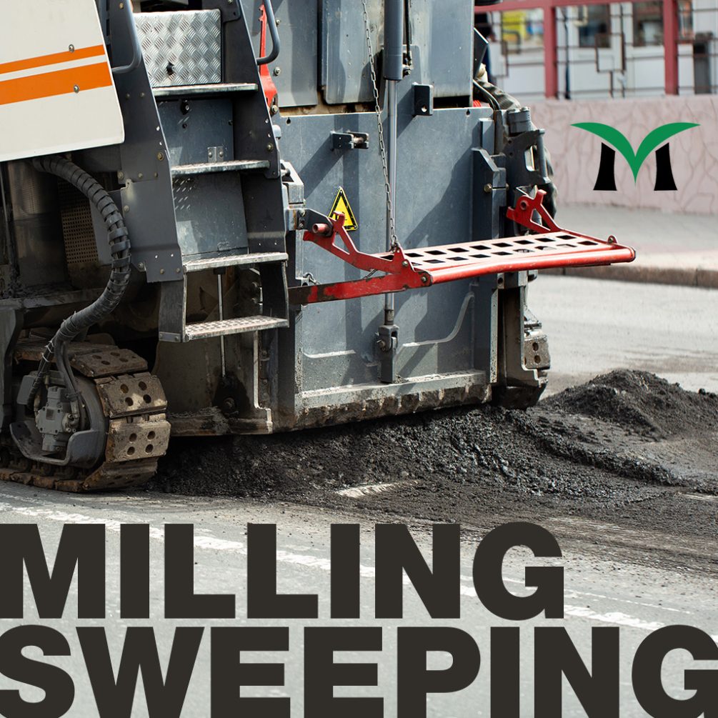 Milling Projects are Perfect with Milling Sweeping in Dallas