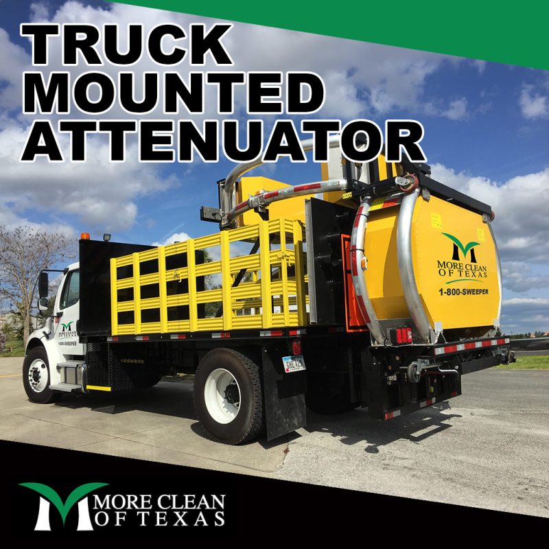 Traffic Safety with Truck Mounted Attenuator in Abilene